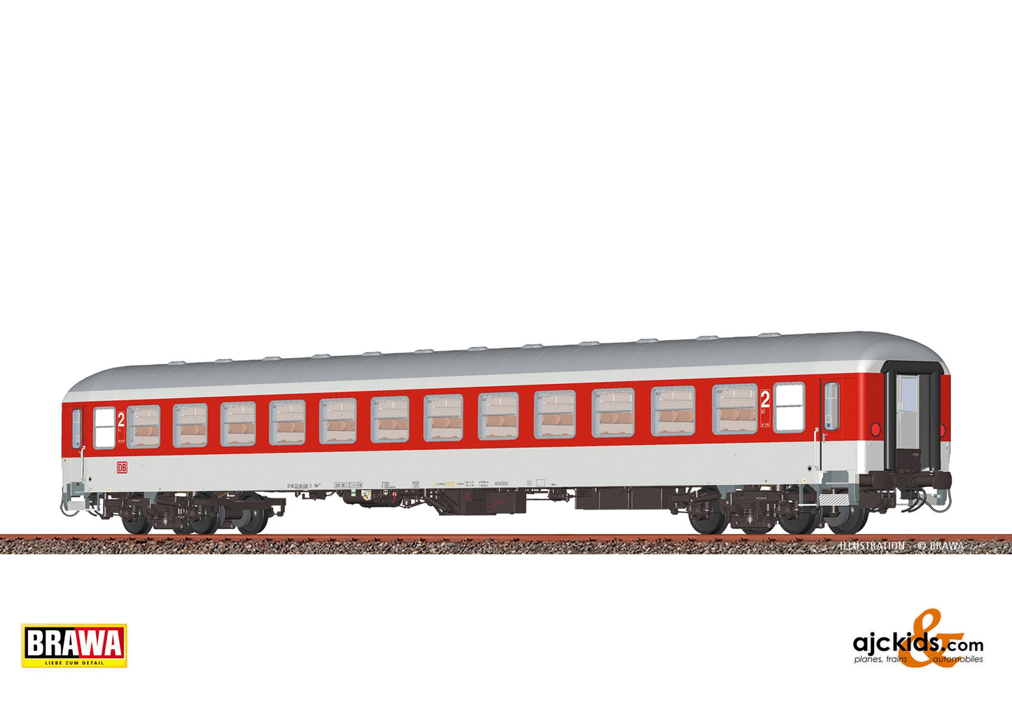 Brawa 58280 - H0 Express Train Coach Bm235.0 DB AG