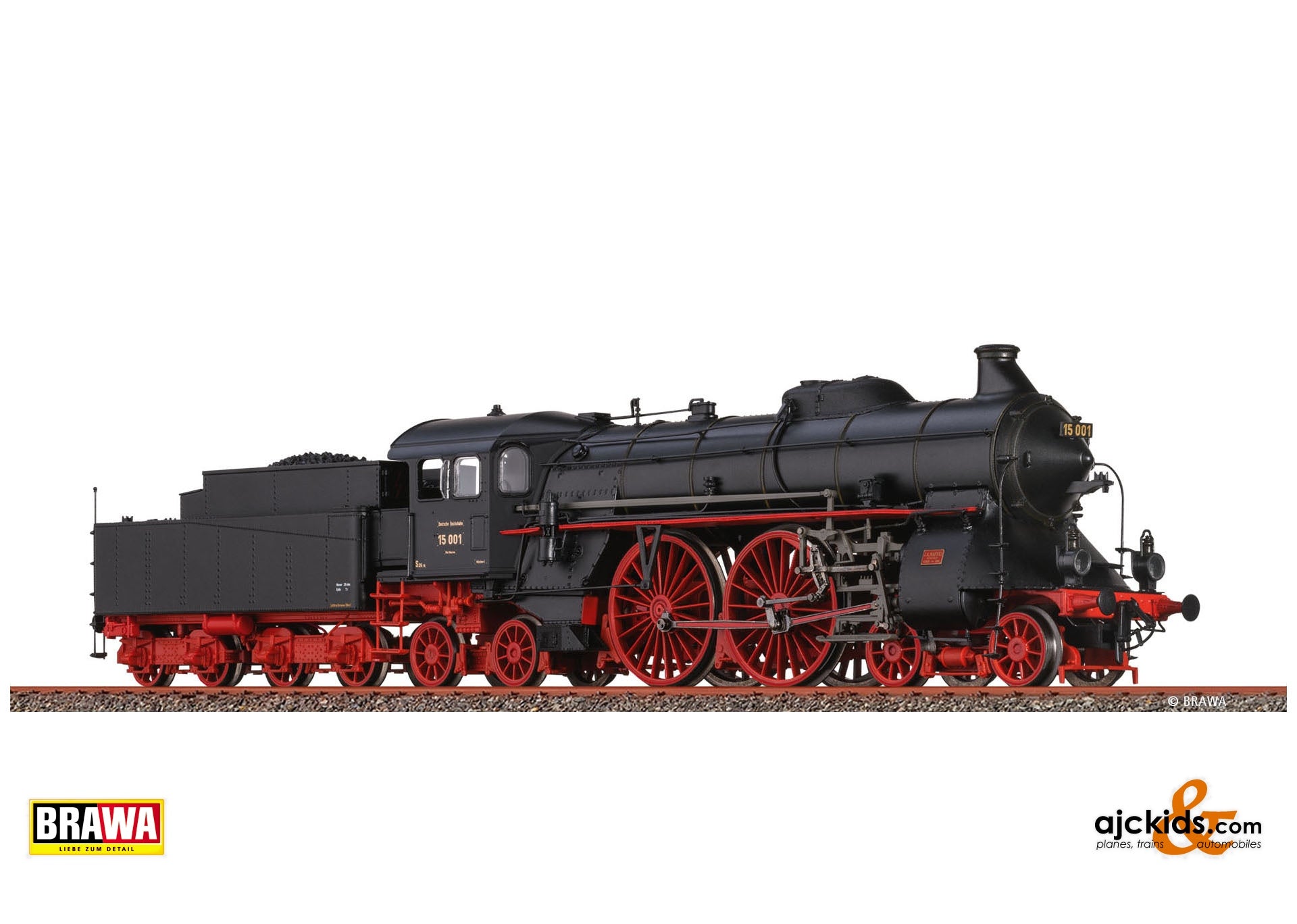 Brawa 70142 - Express Train Locomotive BR 15 DRG