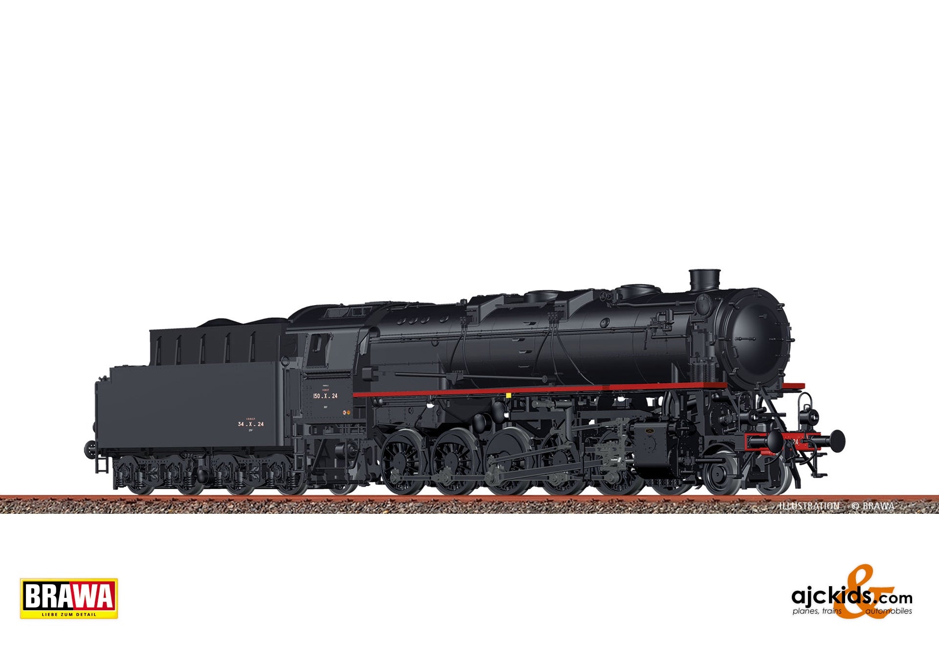 Brawa 70168 - H0 Freight Locomotive BR 150 X SNCF