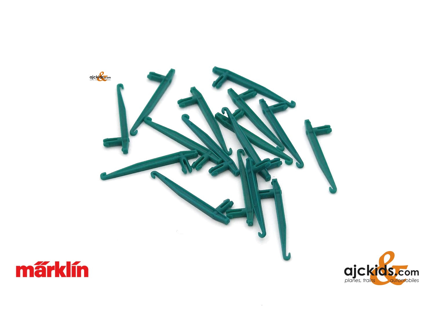 Marklin E120622 - Stake green 16 pieces