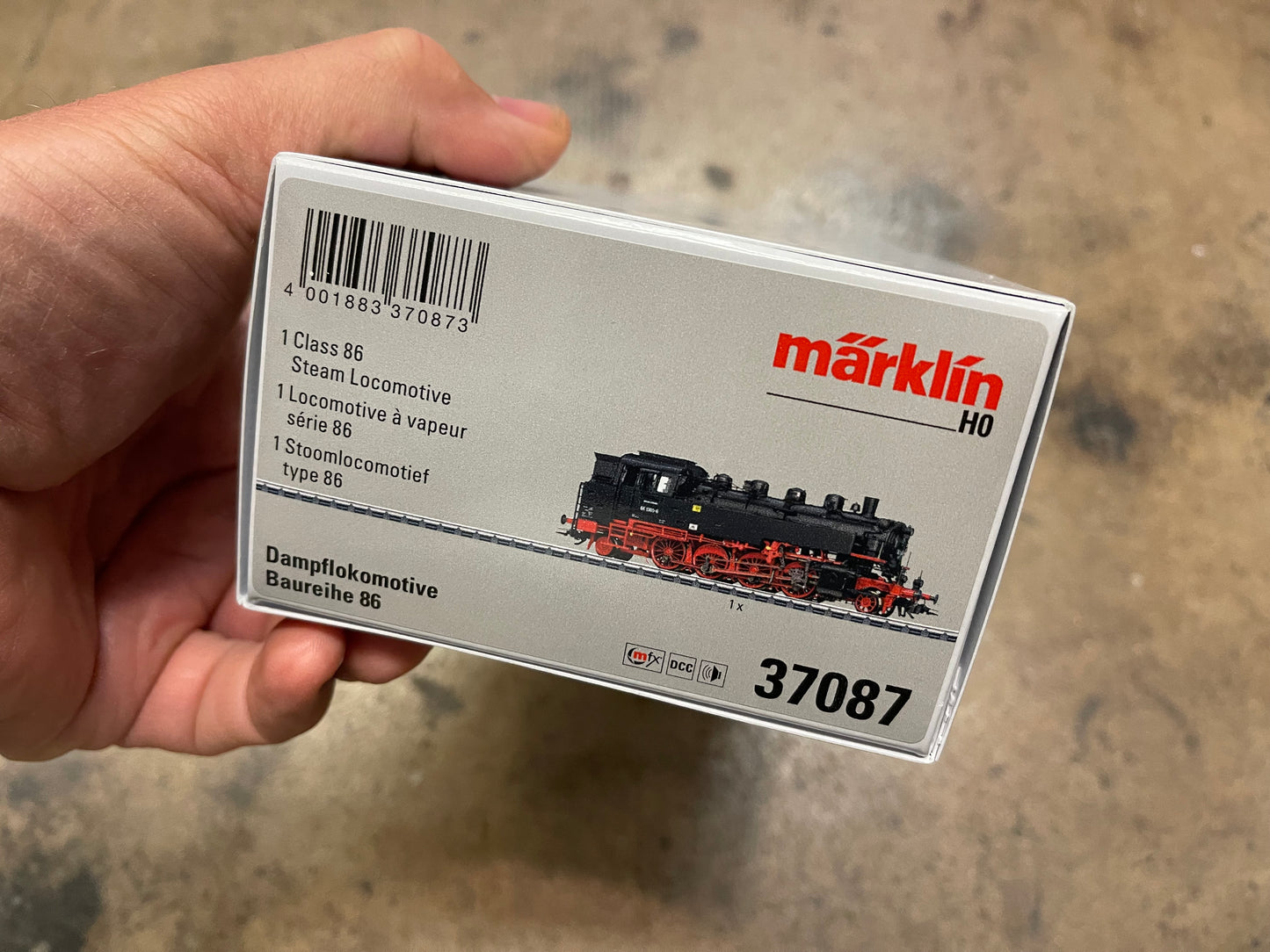 Marklin 37087 - Class 86 Steam Locomotive