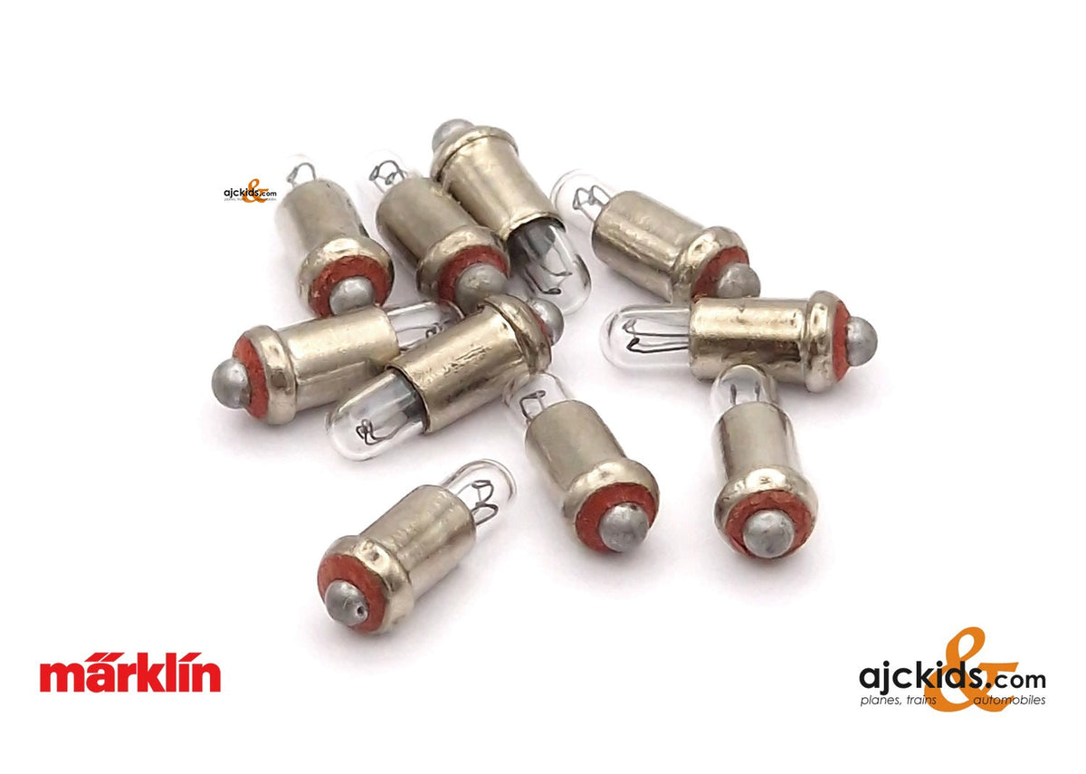 Marklin E602000 - Light Bulb clear 16 volts plug-in base (10 pieces)