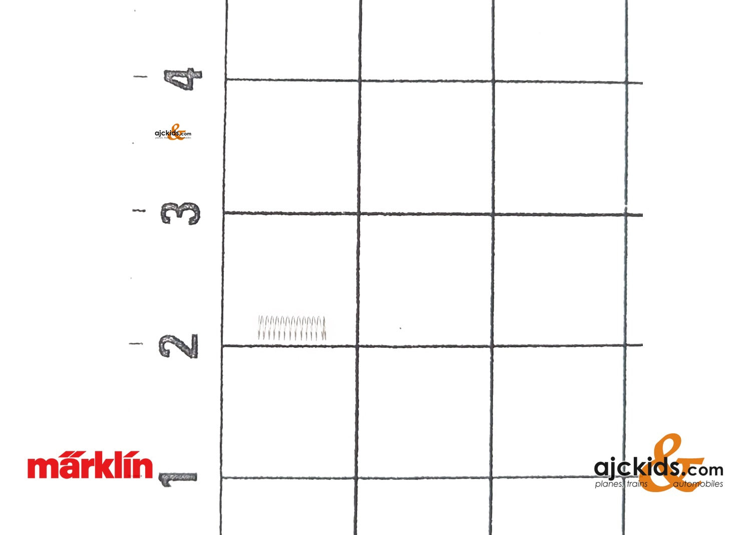 Marklin E765680 - Compression Spring 2.0/4, 65/13 (10 pieces)