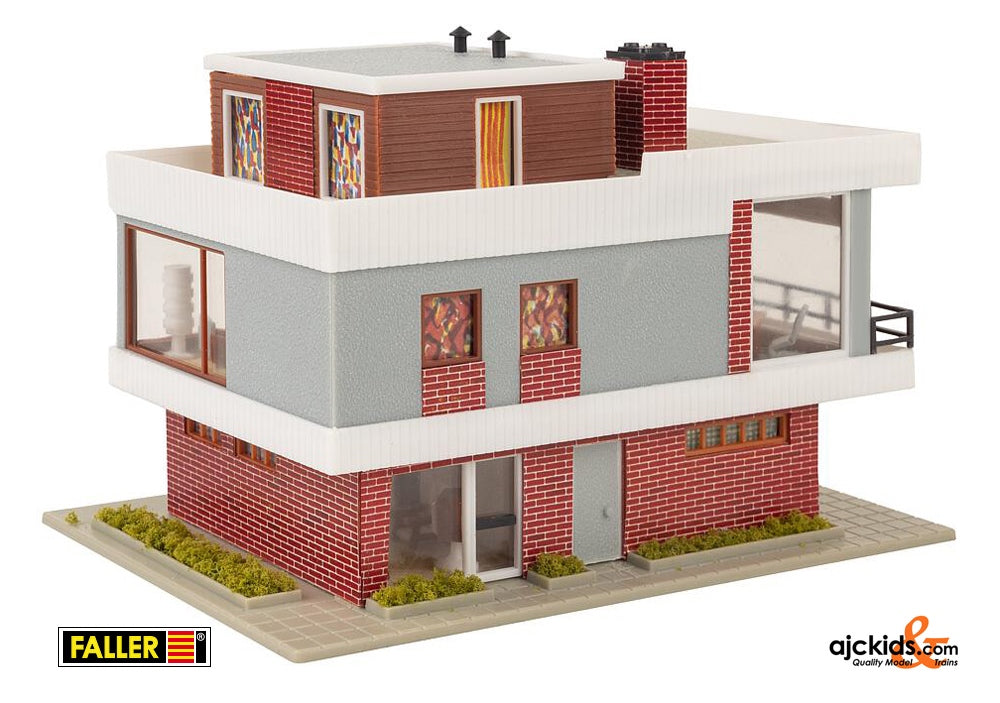 Faller 109257 - B-257 Modern house with flat roof, EAN: 4104090092573