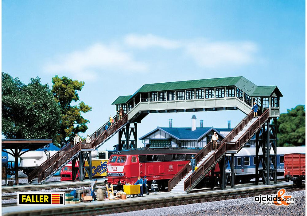 Faller 120198 Covered footbridge at ajckids.com