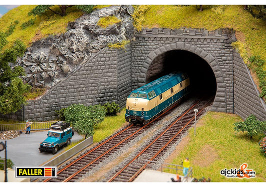 Faller 120578 - Tunnel portal, 2-track, EAN: 4104090205782