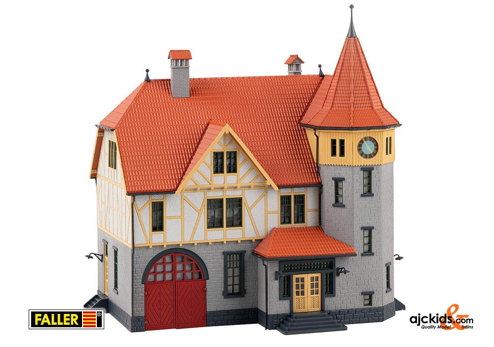 H0 Modellbau / Faller Rathaus mit Feuerwache in Kr. München - Ismaning H0 Modellbau / Faller Rathaus mit Feuerwache in Kr. München - Ismaning