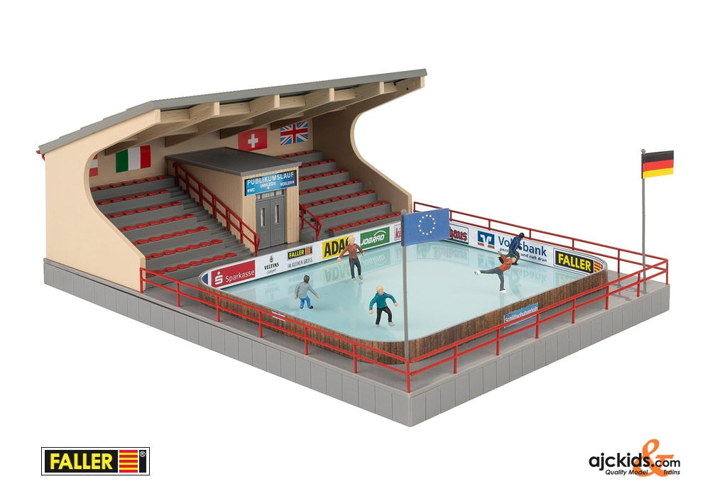 Faller 134005 - Artificial ice rink with moving figures