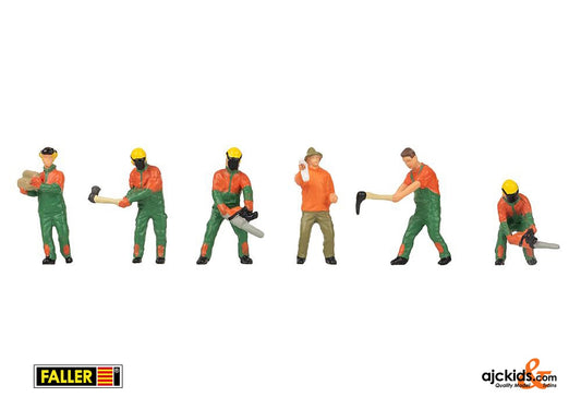 Faller 151690 - Forestry workers with modern equipment, EAN: 4104090516901