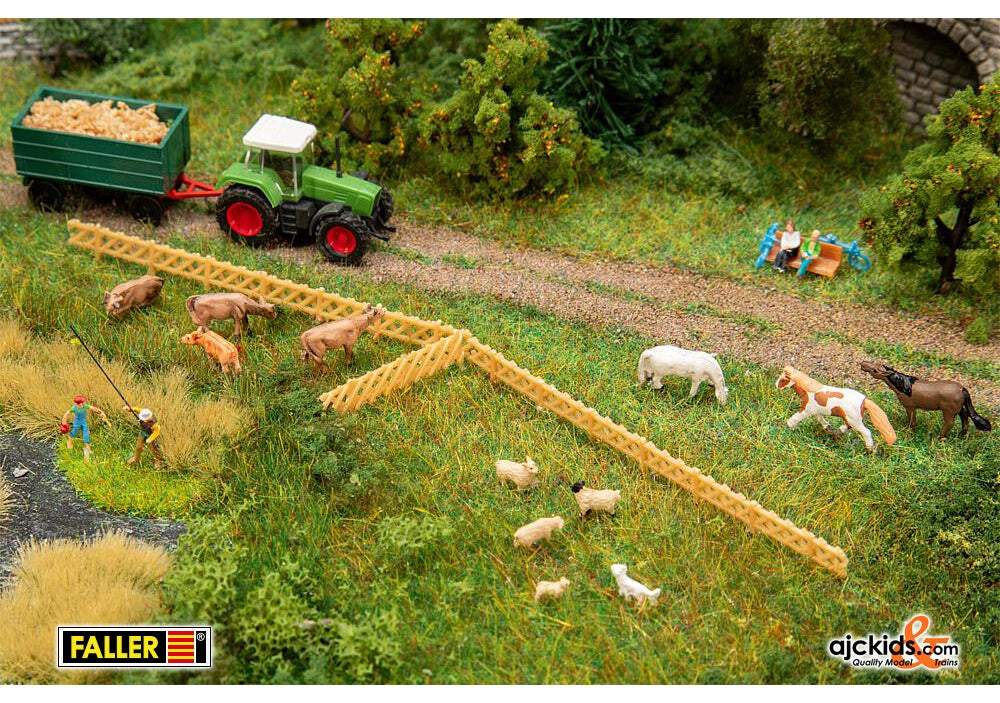 Faller 155911 - Cows, horses, sheeps Animal set, EAN: 4104090559113
