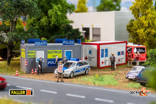 Faller 180338 Police and DRK Office container at ajckids.com