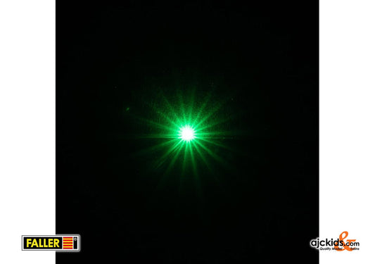 Faller 180717 - 5 Self-flashing LEDs, green