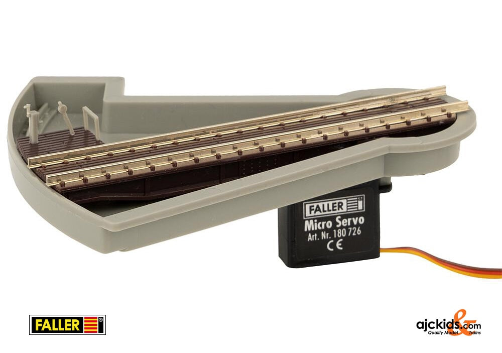Faller 222104 - Segment turntable with engine shed, EAN: 4104090221041