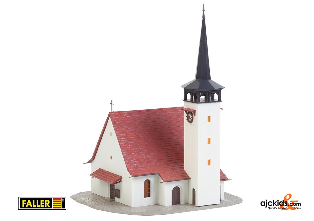 Faller 232314 Church with pointed roof at ajckids.com