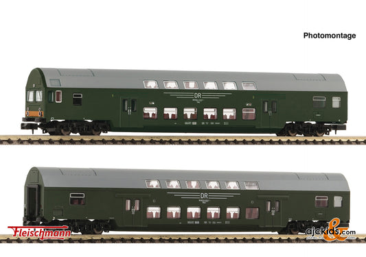 2 piece  Set 1: Double-decker coaches
