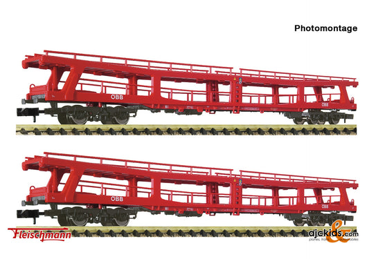 2 piece set: Car carrier wagons, ÖBB