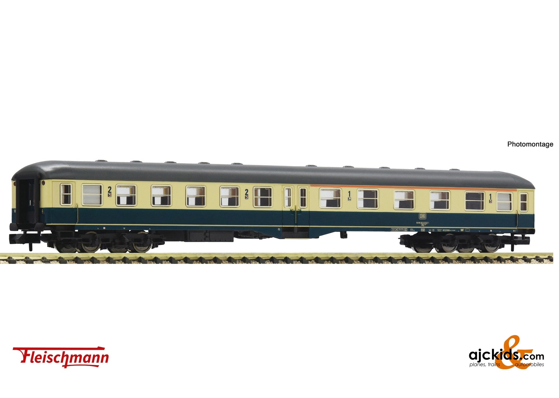 Fleischmann 6260050 1st/2nd class center entry coach, DB 