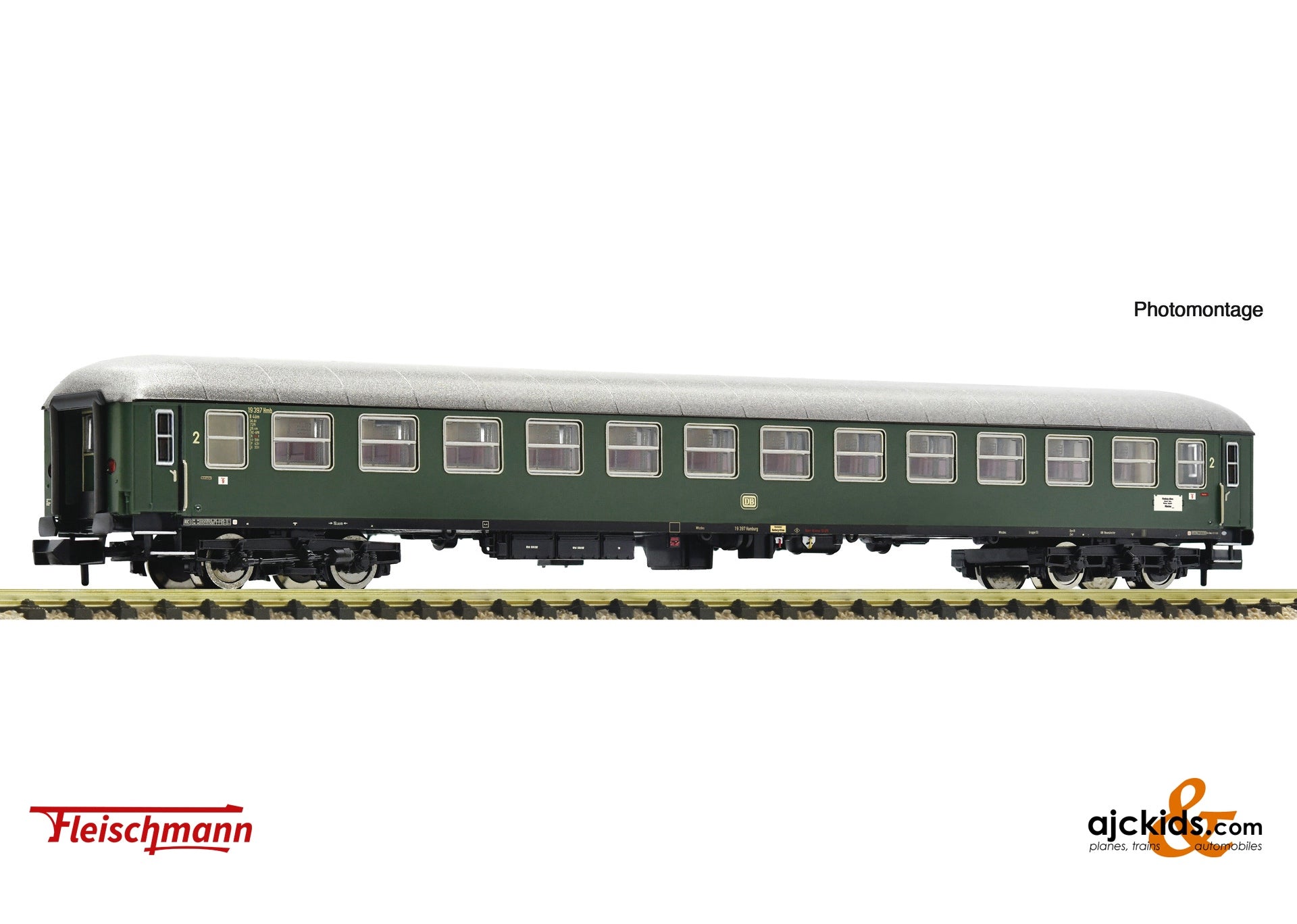 Fleischmann 6260070 2nd class express train coach, DB 