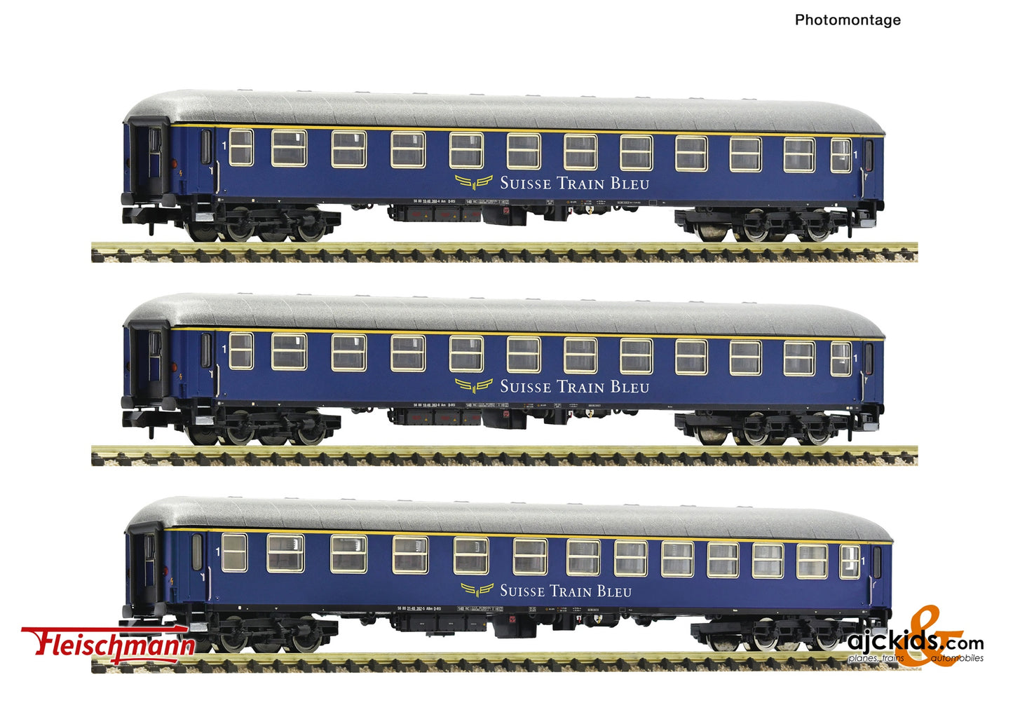 3 piece set (1): Express train coaches