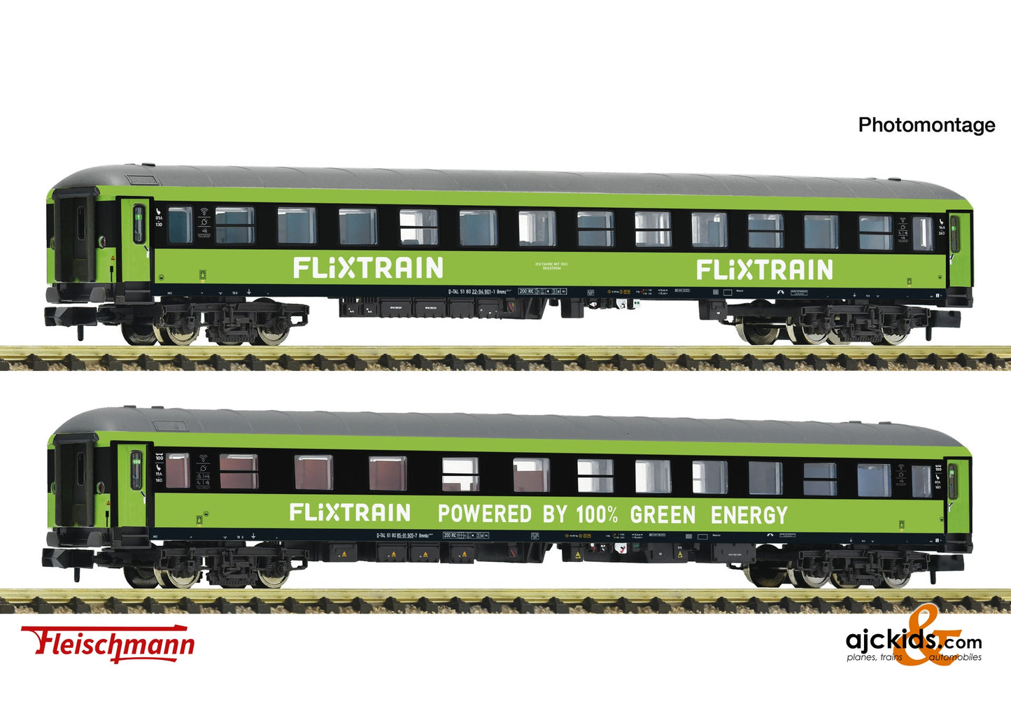 3 piece set (1): Passenger coaches