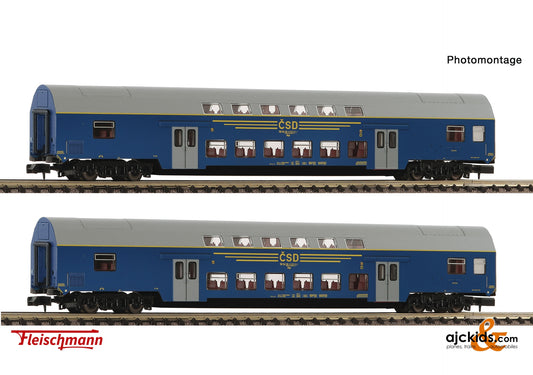 2 piece set: Double-deck coaches, CSD