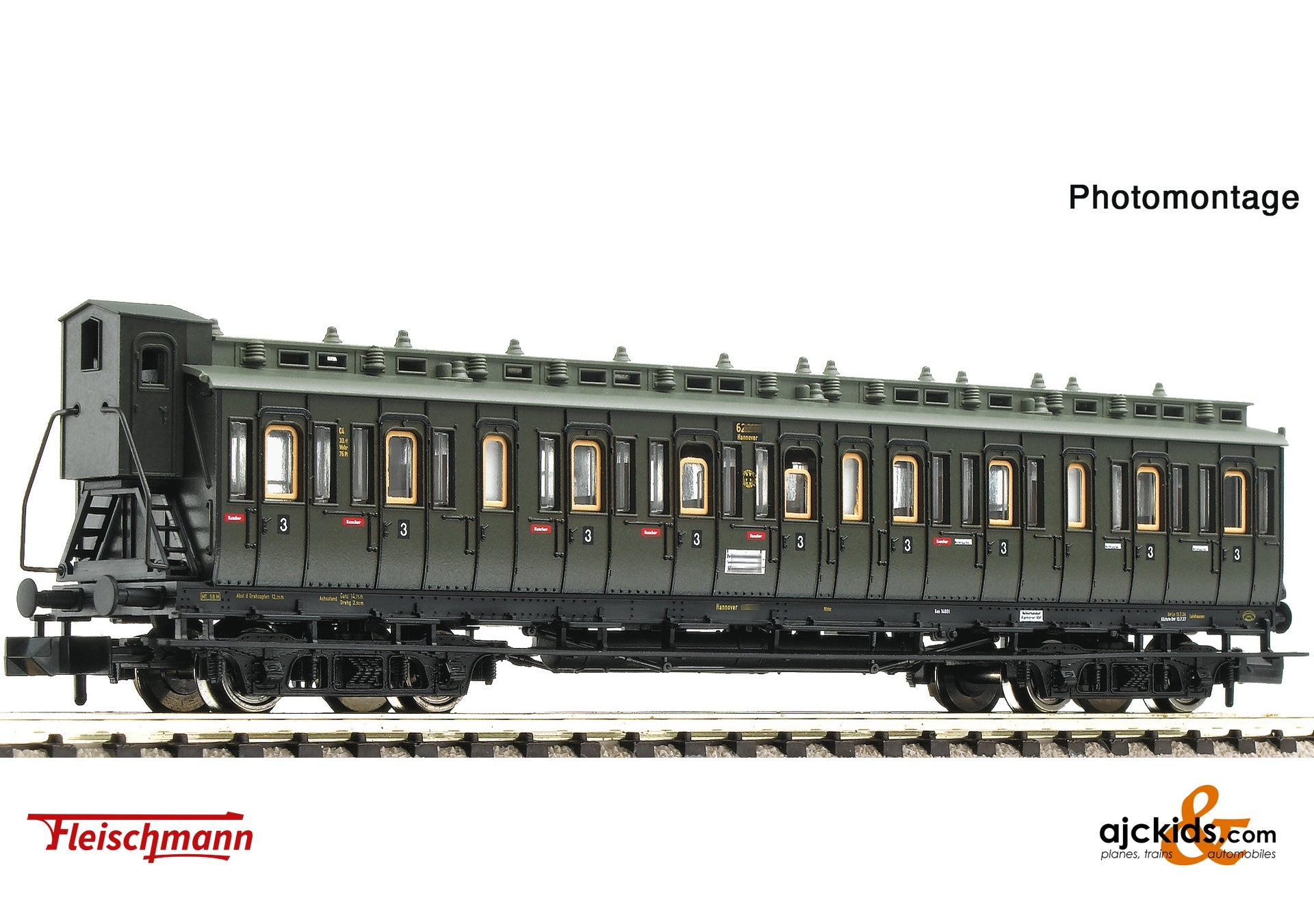 3rd class compartment coach, DRG