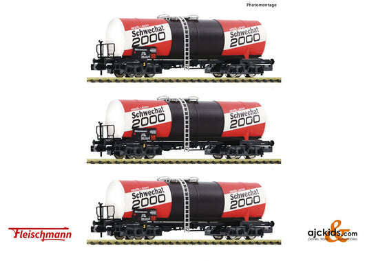 Fleischmann 6660073 3-piece set: Tank wagons, ÖBB 