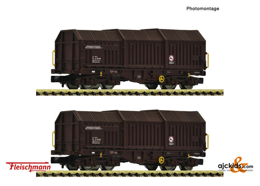 Fleischmann 6660075 2 piece set: Telescopic hood wagons, ÖBB 