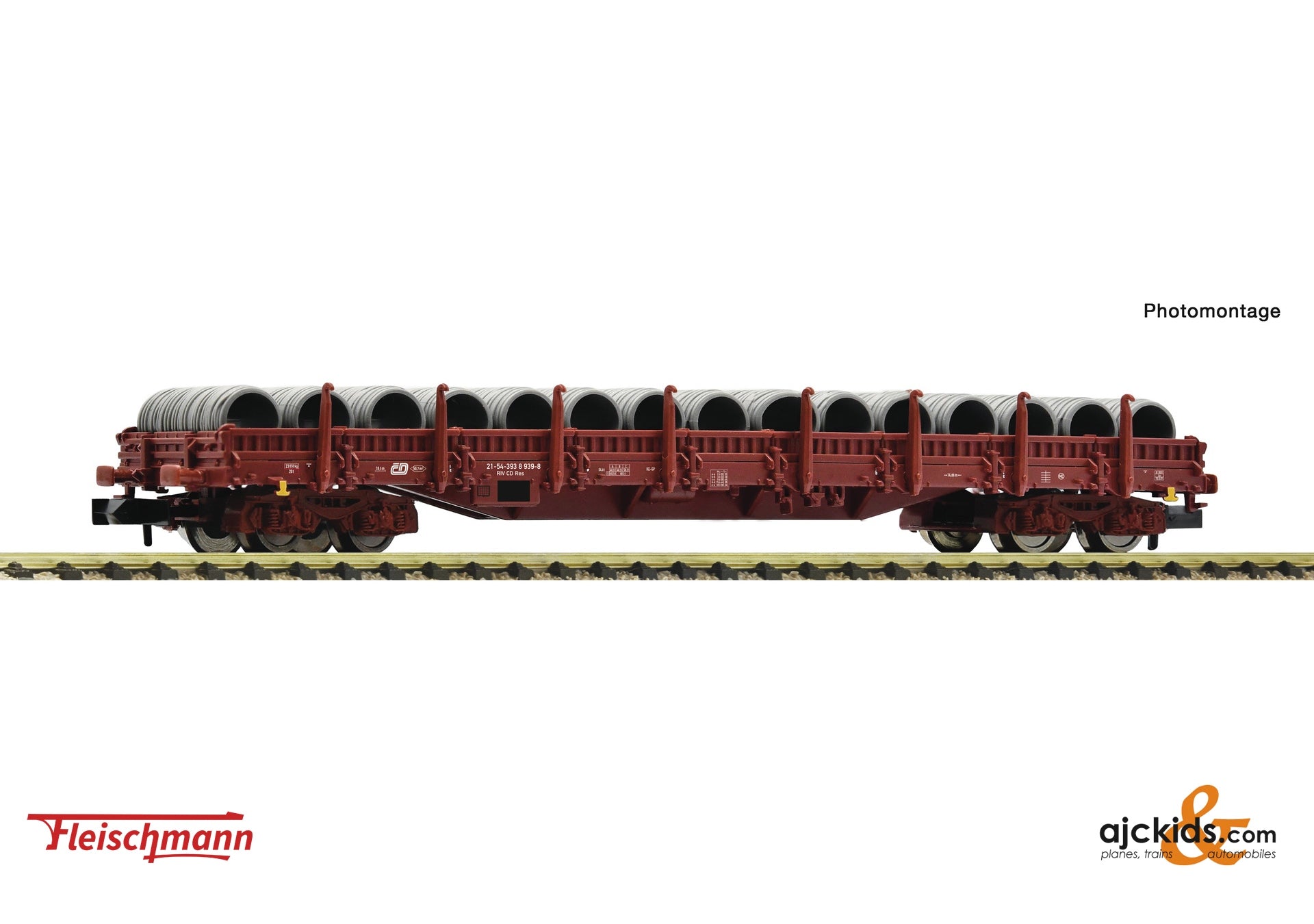 Fleischmann 6660078 - Stake wagon