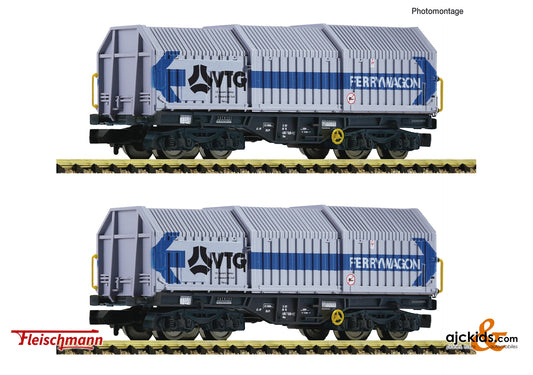 2 piece set: Telescopic hood wagons, VTG