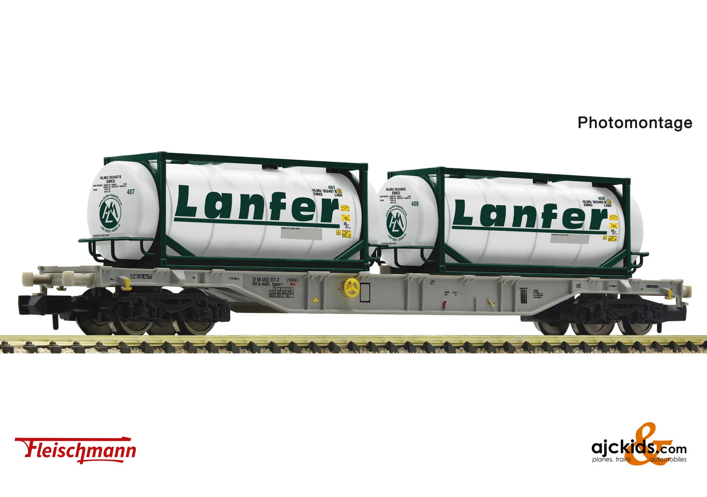 Container carrier wagon, AAE 