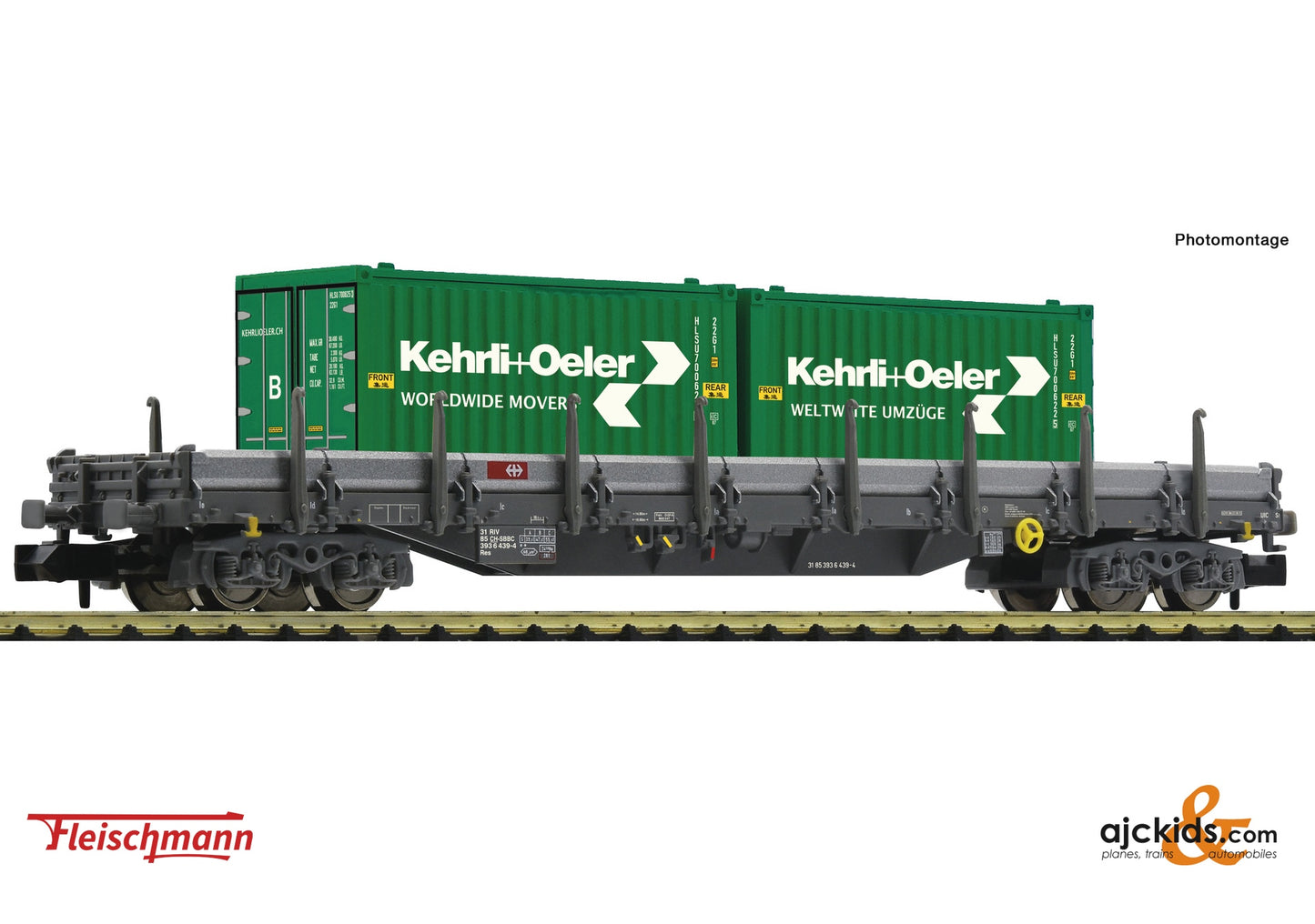 Fleischmann 6660092 - Stake wagon