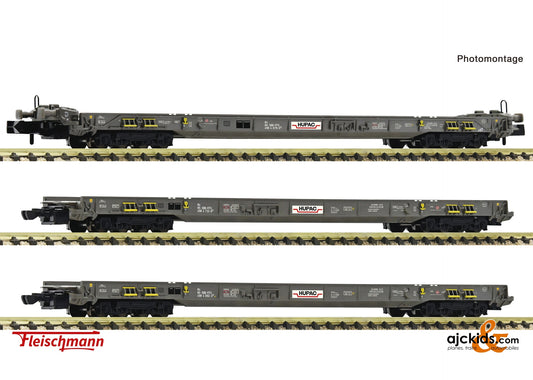 Fleischmann 6660093 3 piece set: Rollende Autobahn, Hupac 