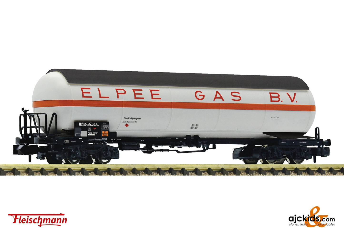 Fleischmann 6660117 Pressurised gas tank wagon, DB 