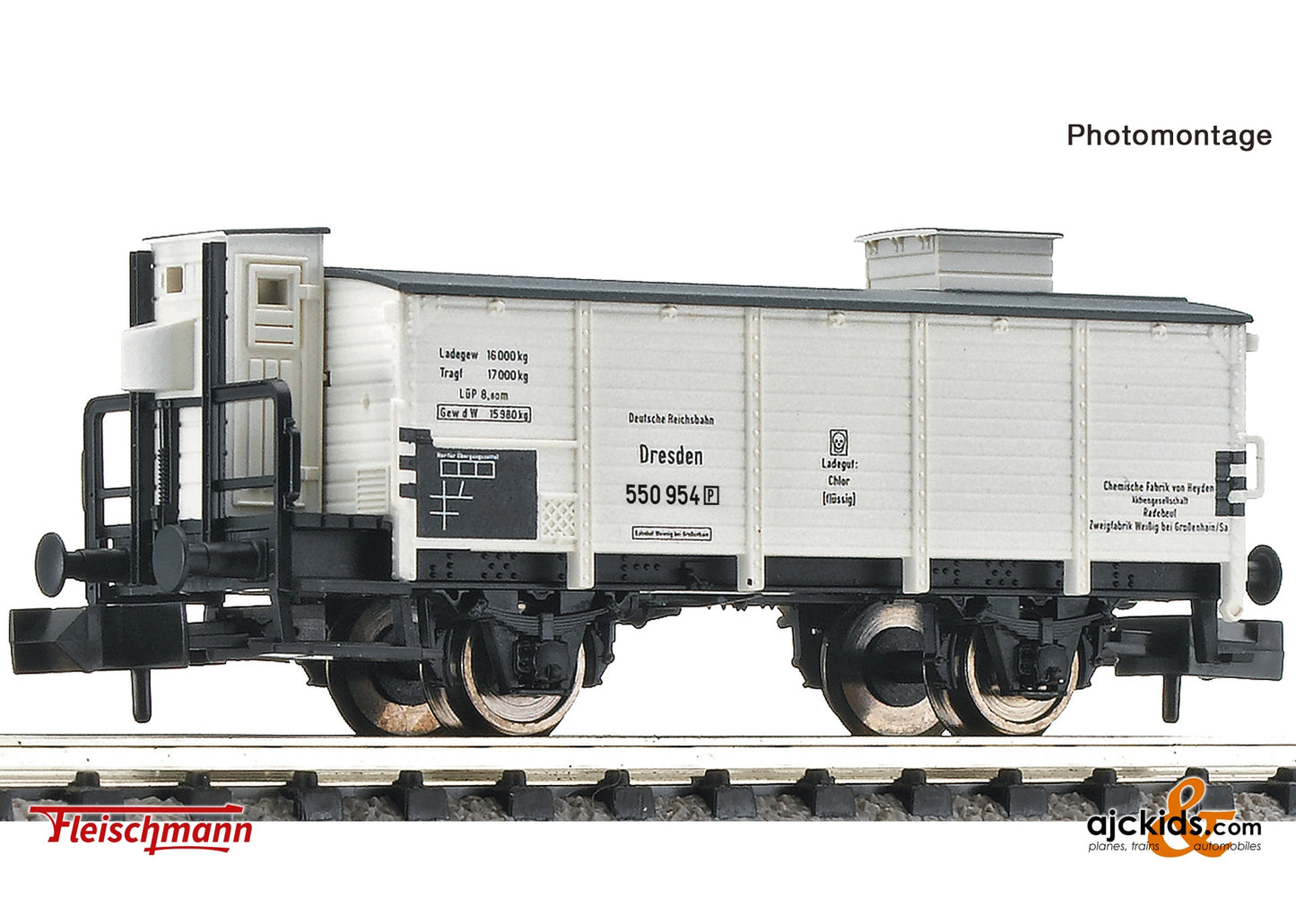 Fleischmann 6660127 Carbonic acid wagon, DRG 