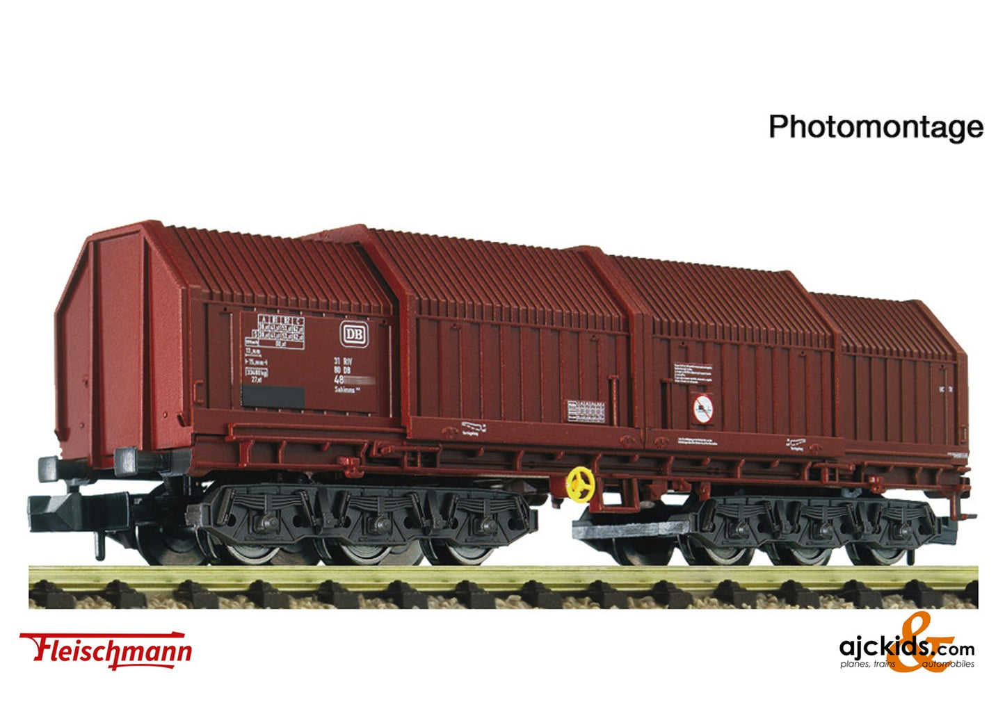 Fleischmann 6660131 - Telescopic hood wagon, DB