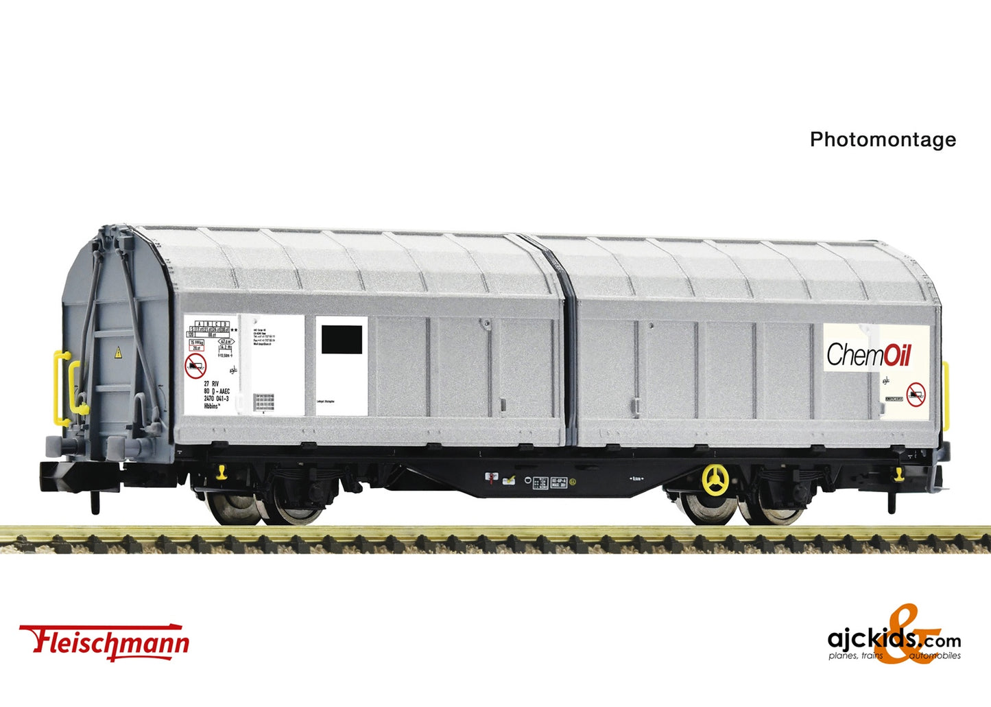 Fleischmann 6660137 - Sliding wall wagon, AAE Cargo