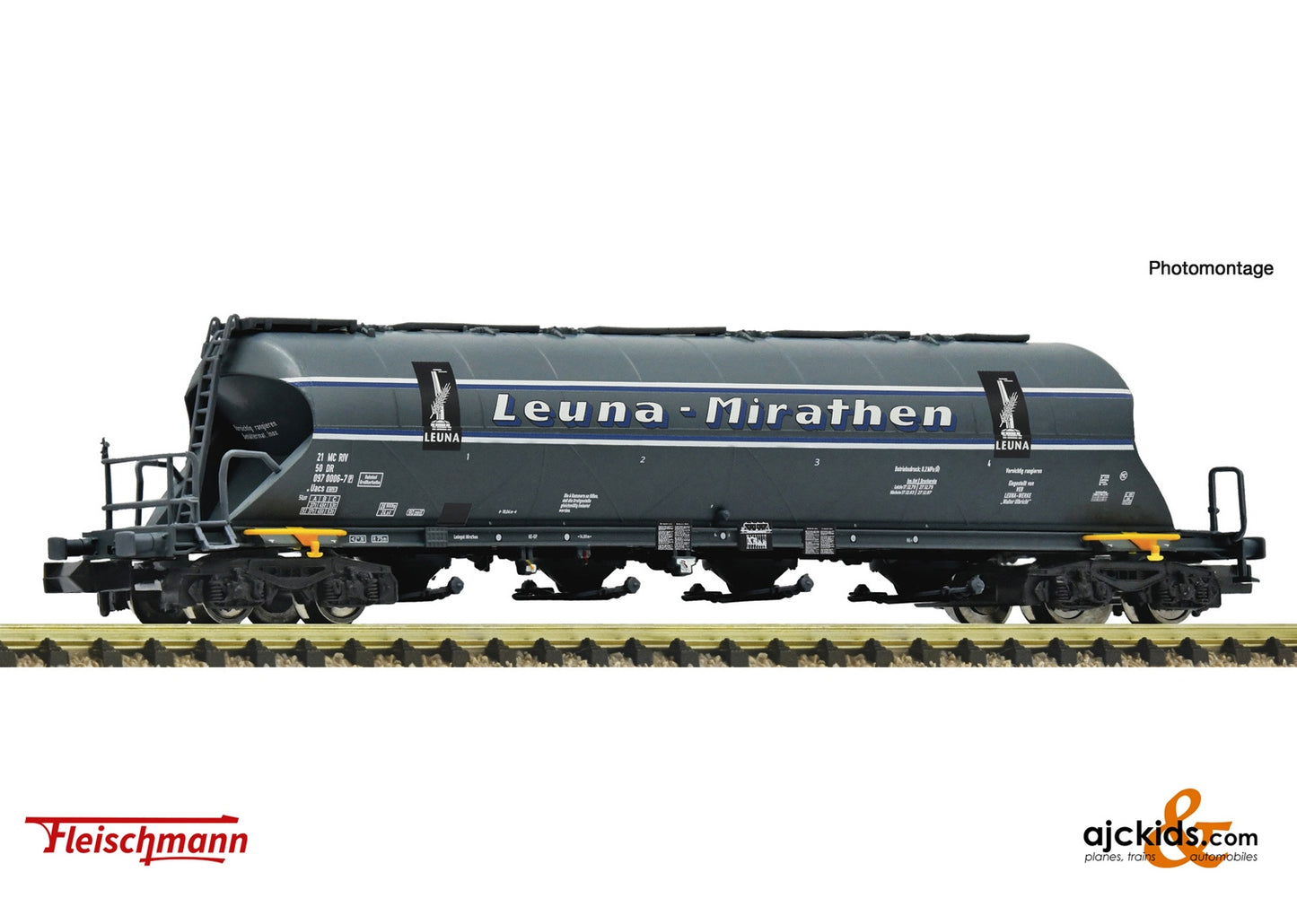 Fleischmann 6660139 - Dust silo wagon, DR