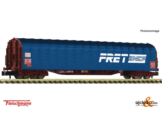 Slide tarpaulin wagon, SNCF 