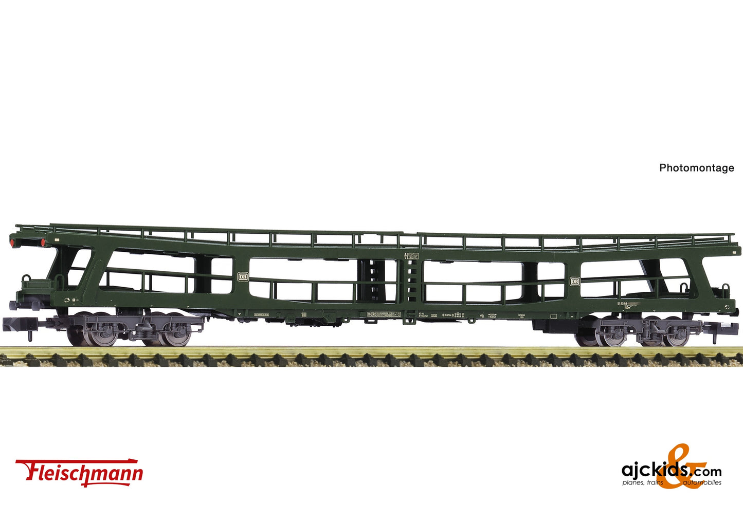 Car carrier for passenger train, DB 