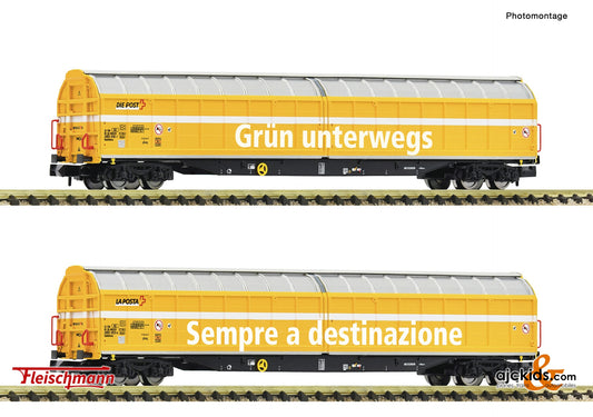 2 piece set: Large-capacity sliding wall wagons, Wascosa