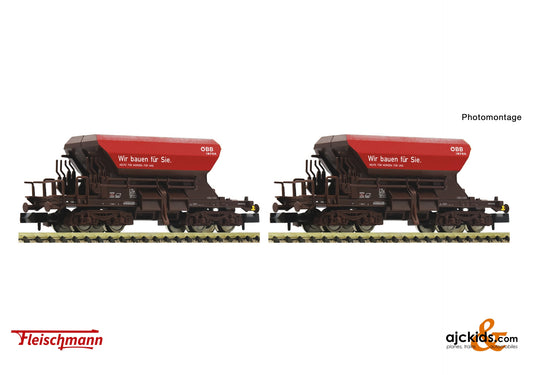 2 piece set: Talbot ballast wagons, ÖBB Infra