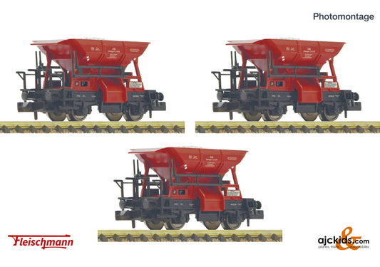 3 piece set: Ballast wagons, DB