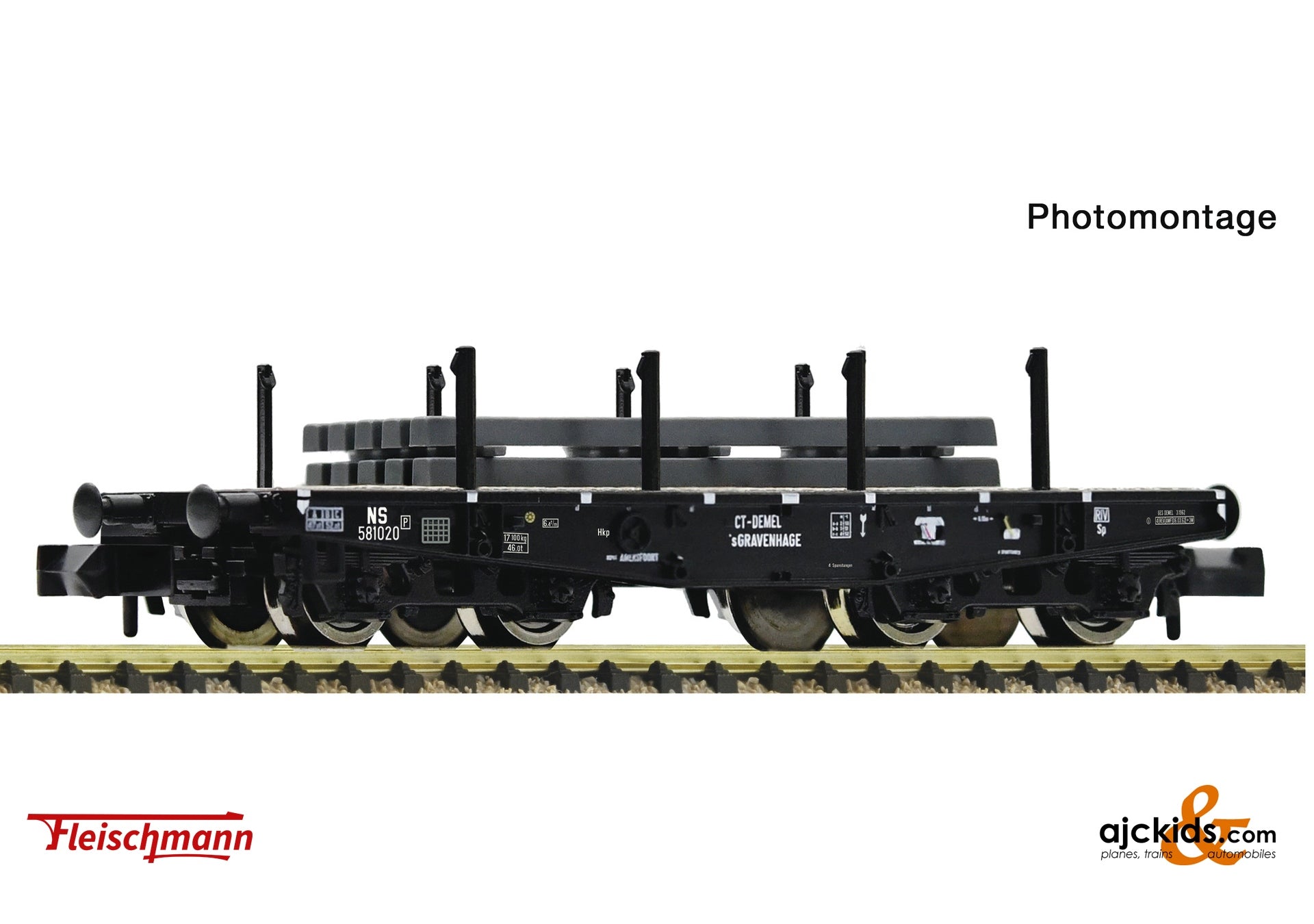 Heavy-duty flat wagon, NS 
