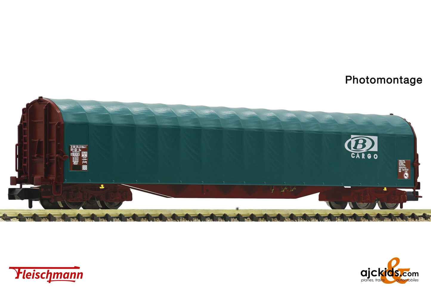 Sliding tarpaulin wagon, SNCB 