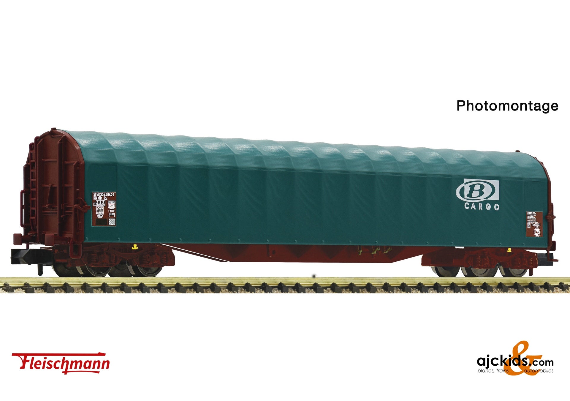 Sliding tarpaulin wagon, SNCB 