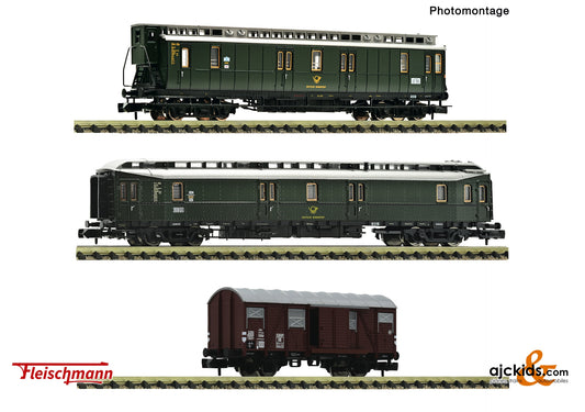 3 piece set: Postal train, DB