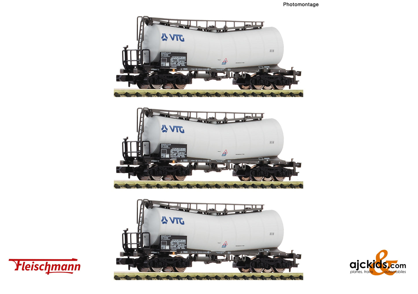 3 piece set: Slurry wagons, VTG