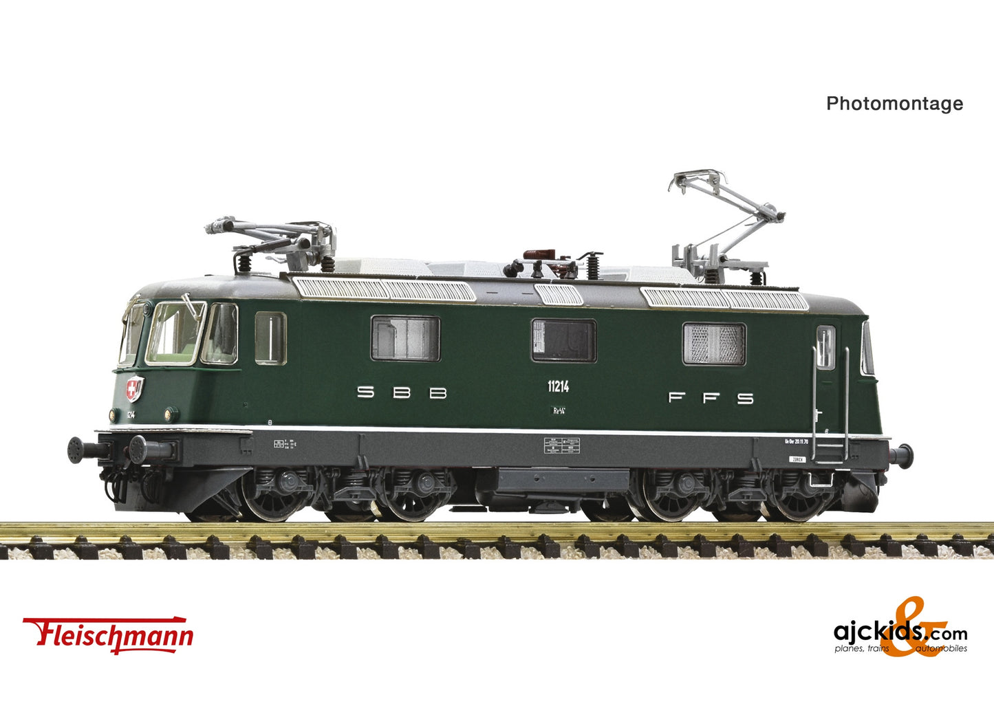 Fleischmann 732471 Electric locomotive Re 4/4 II 11214, SBB 