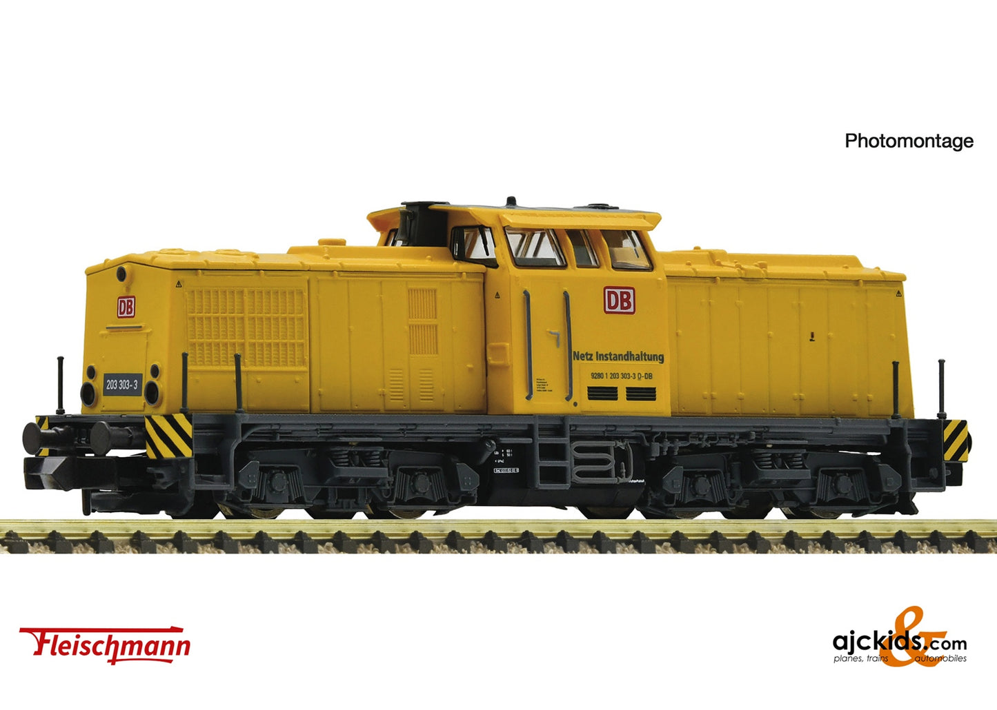 Fleischmann 7360032 - Diesel locomotive 203 303-3, DB Netz